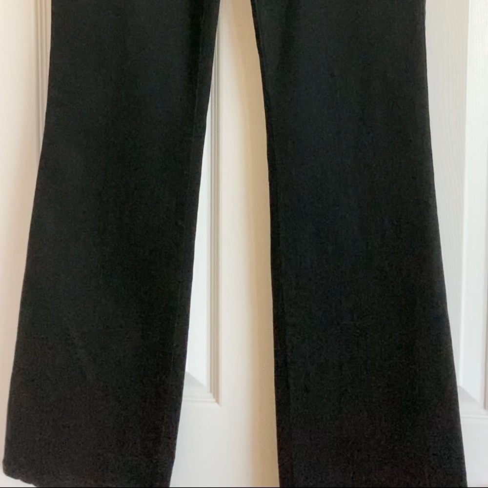 Bootcut Jeans Bebe Black jeans mid rise stretchy jr bootcut jeans 31-32 - Picture 5 of 7